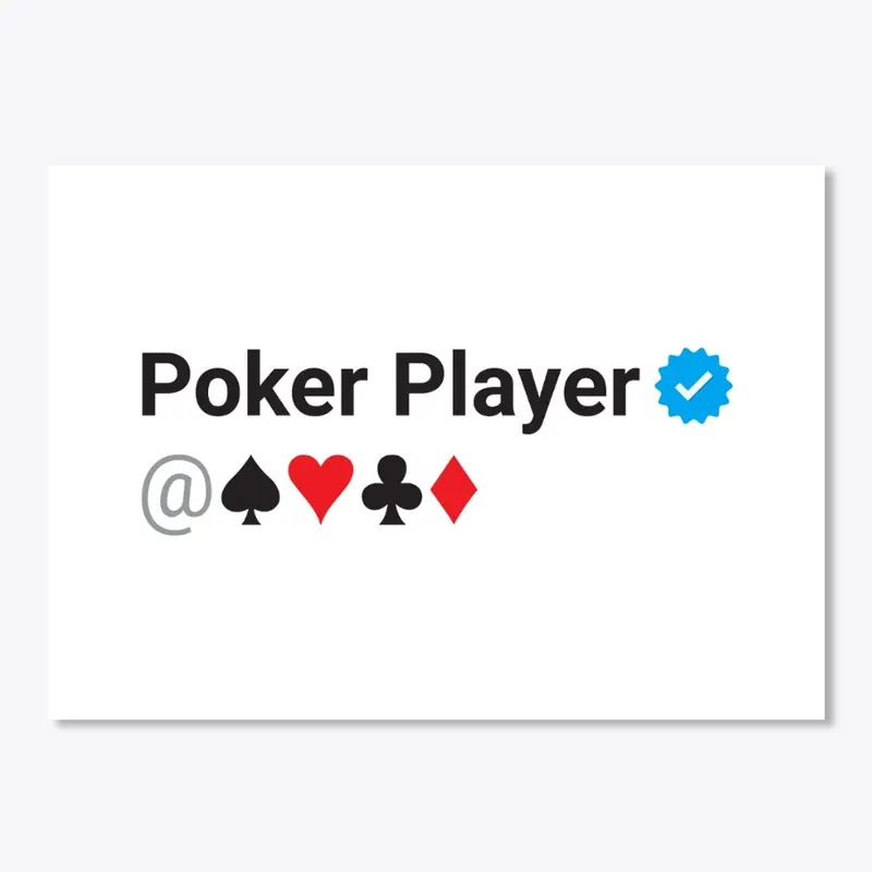 Poker Player Verified